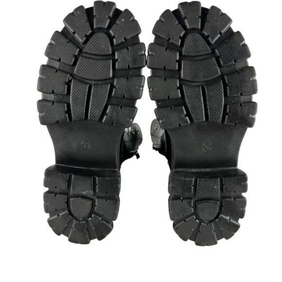 Sequined Tongue w Sparkling Lace Mid-Calf Boots Size (8) - Picture 5 of 12